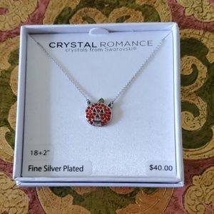 Crystal Romance Pumpkin Necklace